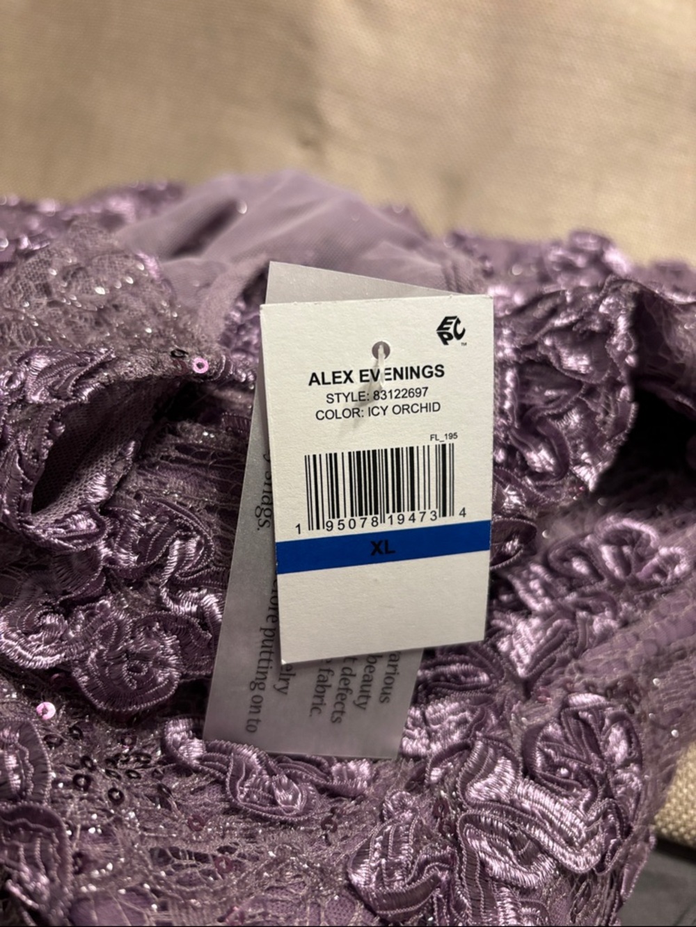 Alex Evenings Embroidered Sequin Top - Picture 8 of 11